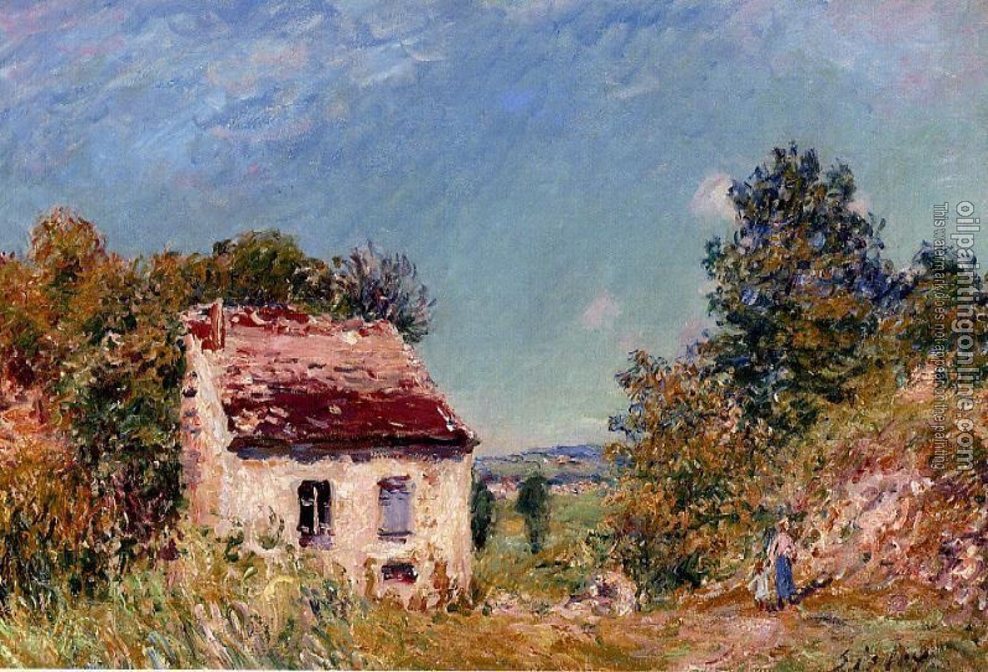 Sisley, Alfred - Abandoned House